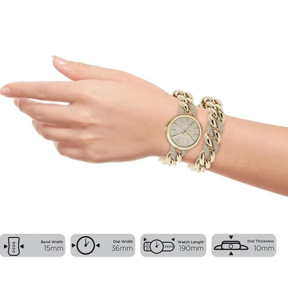 LUX WATCH AND BRACELET